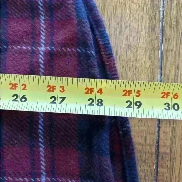 ORVIS Flannel Shirt Mens Extra Large Plaid Shacket Heavyweight Workwear - Picture 10 of 14